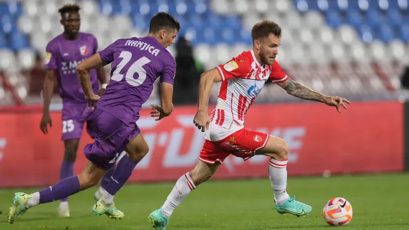 Đorđe Skoko (Javor) i Aleksandar Katai (Crvena zvezda)